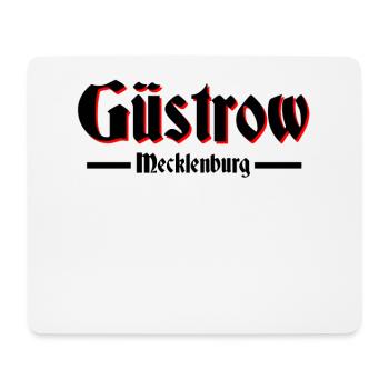 Güstrow - Mousepad (Querformat) - Weiß - Vorne