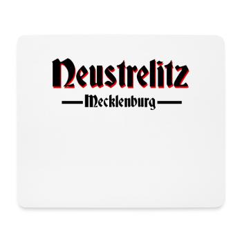 Neustrelitzaltdeutsche Schrift Sütterlin - Mousepad (Querformat) - Weiß - Vorne