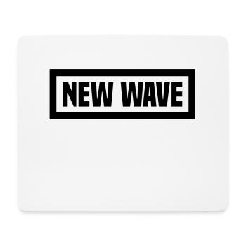 new wave - Mouse Pad (horizontal) - white - Front
