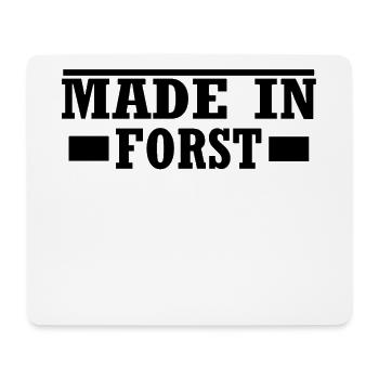 made in Forst Lausitz - Mousepad (Querformat) - Weiß - Vorne