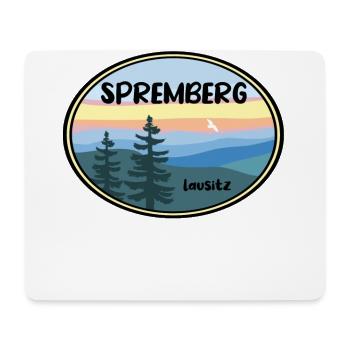 Spremberg - Mousepad (Querformat) - Weiß - Vorne