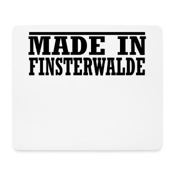 made in Finsterwalde - Mousepad (Querformat) - Weiß - Vorne