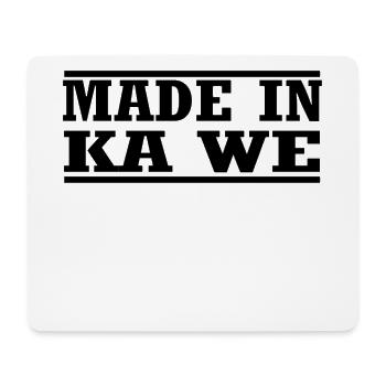 made in Königs wusterhausen - Mousepad (Querformat) - Weiß - Vorne