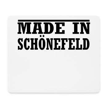 made in Schönefeld - Mousepad (Querformat) - Weiß - Vorne