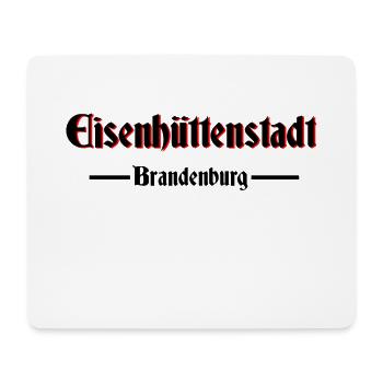 Eisenhüttenstadt - Mousepad (Querformat) - Weiß - Vorne
