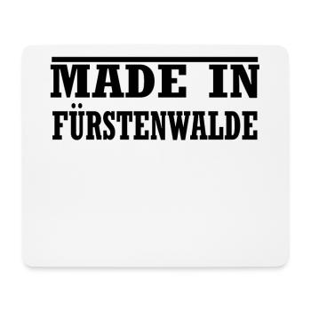 made in Fürstenwalde Spree - Mousepad (Querformat) - Weiß - Vorne