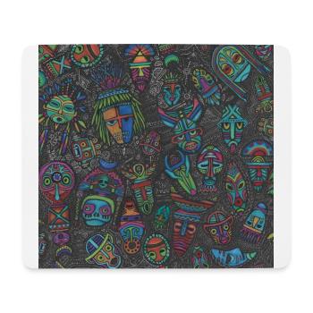 folkeyes - Mouse Pad (horizontal) - white - Front