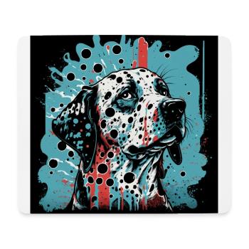 Dalmatiner - Mousepad (Querformat) - Weiß - Vorne