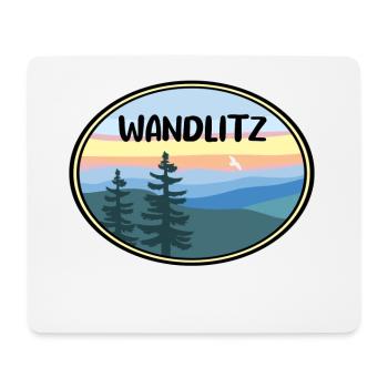 Wandlitz - Mousepad (Querformat) - Weiß - Vorne