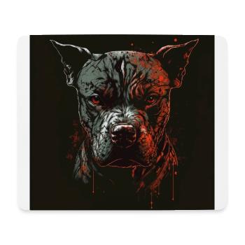 American Staffordshire Terrier - Mouse Pad (horizontal) - white - Front