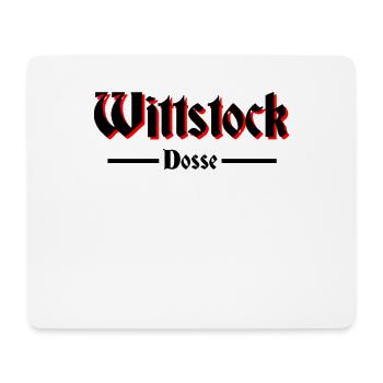 Wittstock - Mousepad (Querformat) - Weiß - Vorne