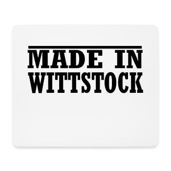 Wittstock - Mousepad (Querformat) - Weiß - Vorne