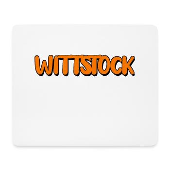 Wittstock - Mousepad (Querformat) - Weiß - Vorne