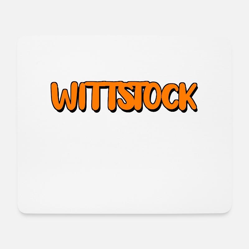 Wittstock - Mousepad (Querformat) - Weiß
