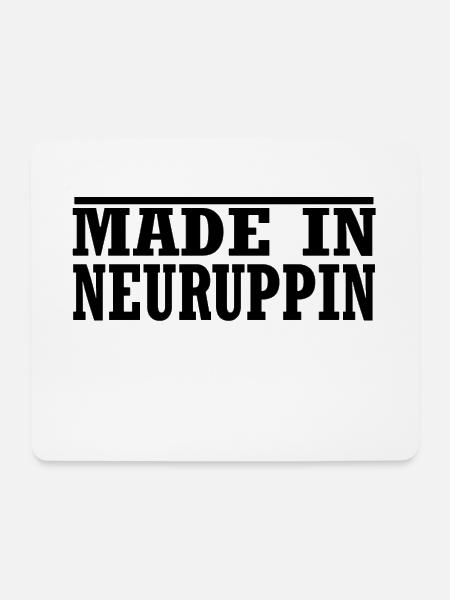 Neuruppin - Mousepad (Querformat) - Weiß