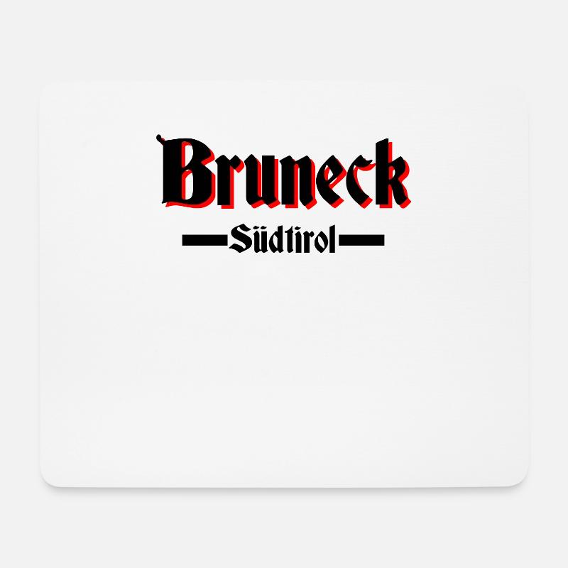 Bruneck Südtirol - Mousepad (Querformat) - Weiß