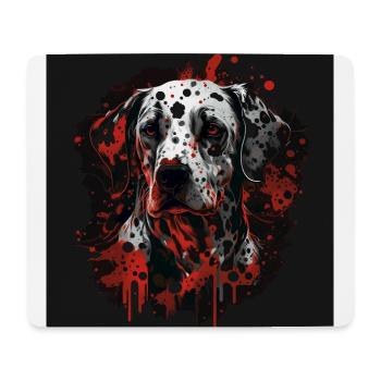 Dalmatiner - Mousepad (Querformat) - Weiß - Vorne