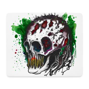 Nasty Monster Zombie Evil - Mouse Pad (horizontal) - white - Front