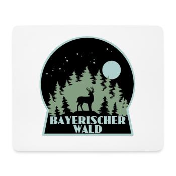 Bayrischer Wald - Mousepad (Querformat) - Weiß - Vorne