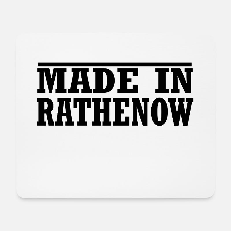 Rathenow - Mousepad (Querformat) - Weiß