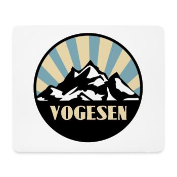 Vogesen les Voges - Mousepad (Querformat) - Weiß - Vorne