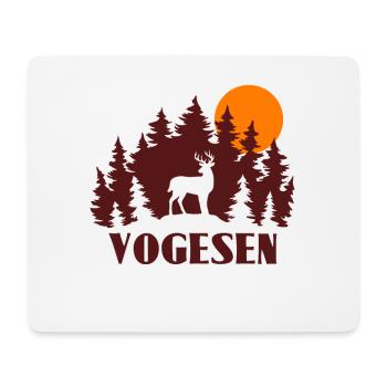 Vogesen - Mousepad (Querformat) - Weiß - Vorne