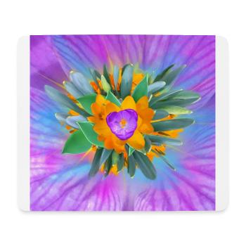 Blossom - Mouse Pad (horizontal) - white - Front