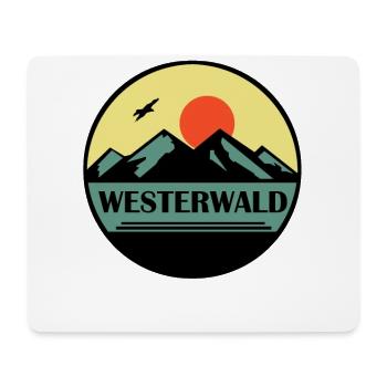 Westerwald - Mousepad (Querformat) - Weiß - Vorne