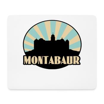 Montabaur Burg - Mousepad (Querformat) - Weiß - Vorne