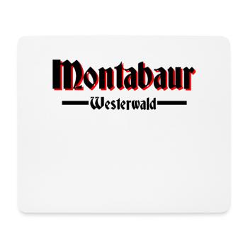 Montabaur - Mousepad (Querformat) - Weiß - Vorne