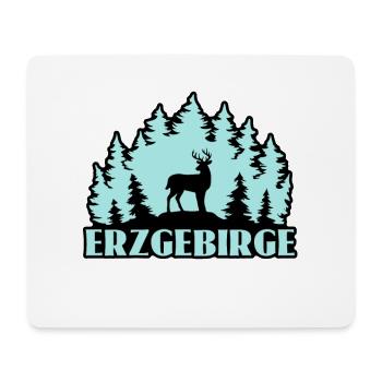 Erzgebirge - Mousepad (Querformat) - Weiß - Vorne