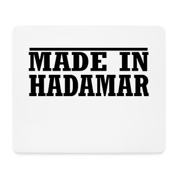 made in Hadamar - Mousepad (Querformat) - Weiß - Vorne