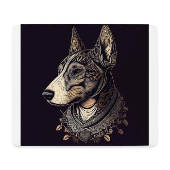 Bull terrier - Mouse Pad (horizontal) - white - Front