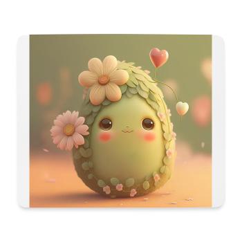 Avocat - Tapis de souris (format paysage) - blanc - Devant