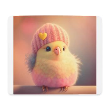 Birdie - Mouse Pad (horizontal) - white - Front