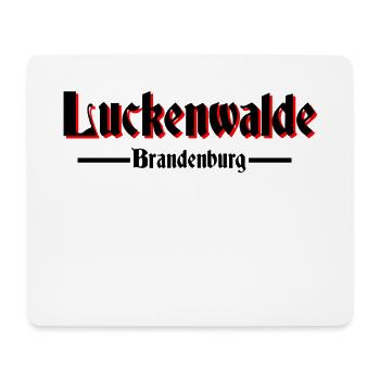 Luckenwalde - Mousepad (Querformat) - Weiß - Vorne