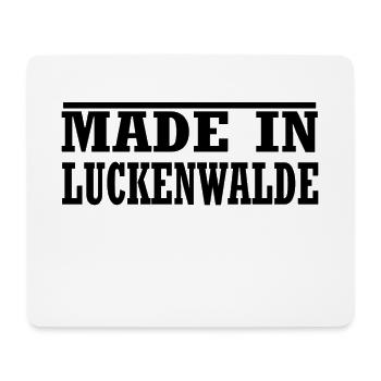 Luckenwalde - Mousepad (Querformat) - Weiß - Vorne