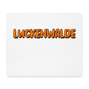 Luckenwalde - Mousepad (Querformat) - Weiß - Vorne