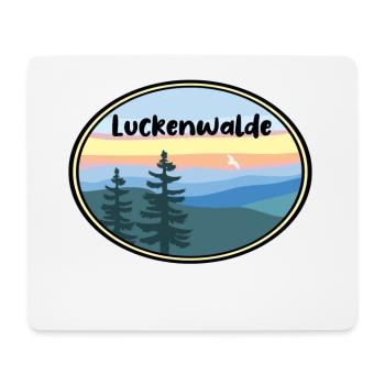 Luckenwalde - Mousepad (Querformat) - Weiß - Vorne