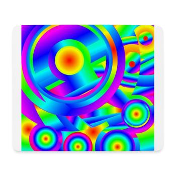 Lever de soleil méditerranéen - Tapis de souris (format paysage) - blanc - Devant