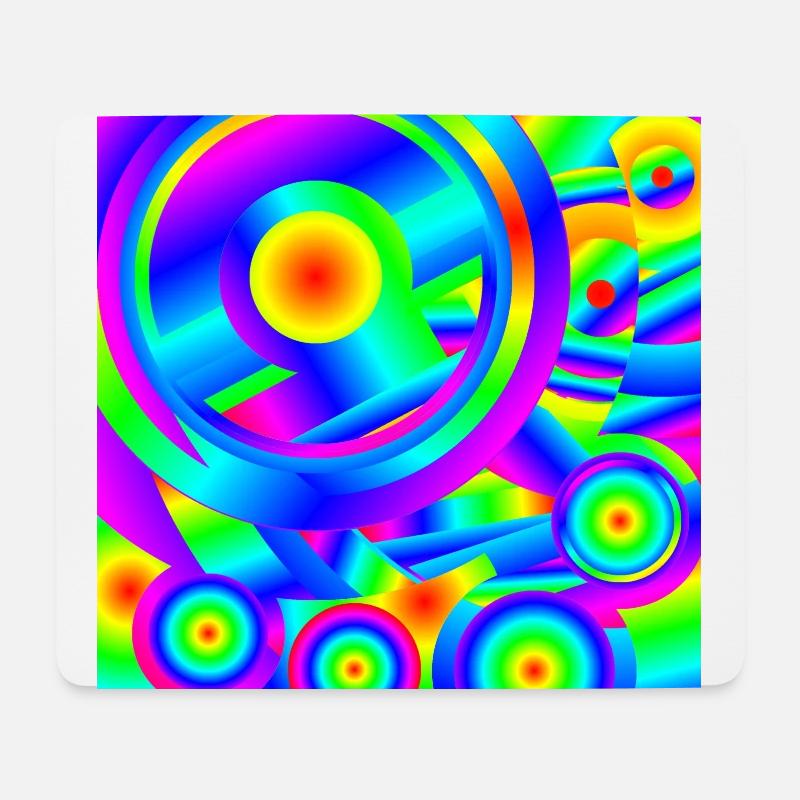 Mediterraner Sonnenaufgang - Mousepad (Querformat) - Weiß