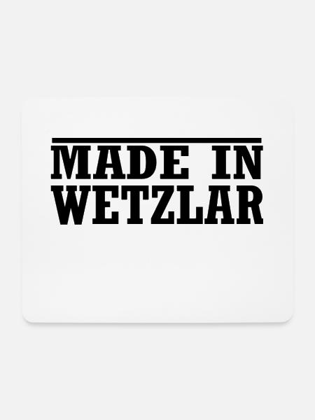 Wetzlar - Mousepad (Querformat) - Weiß