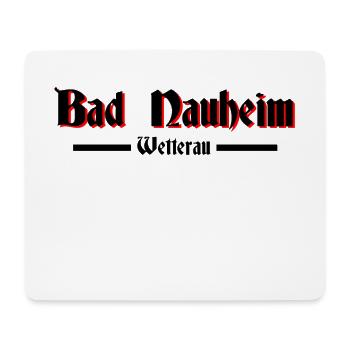 Bad Nauheim - Mousepad (Querformat) - Weiß - Vorne