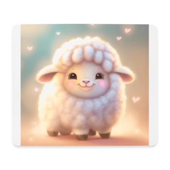 sheep sheep - Mouse Pad (horizontal) - white - Front