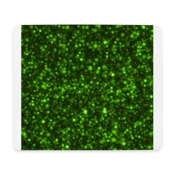 Green Glitter Design for Mobile Phone Cases - Mouse Pad (horizontal) - white - Front