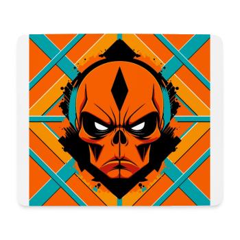 Alien Skull - Mouse Pad (horizontal) - white - Front