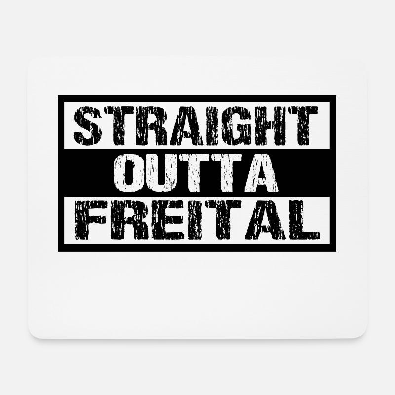 Freital - Mousepad (Querformat) - Weiß