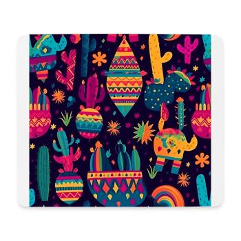 Happy Cinco de Mayo Colorful Mexican Independence - Mousepad (Querformat) - Weiß - Vorne