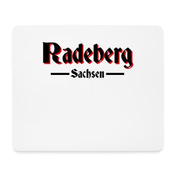 Radeberg - Mousepad (Querformat) - Weiß - Vorne