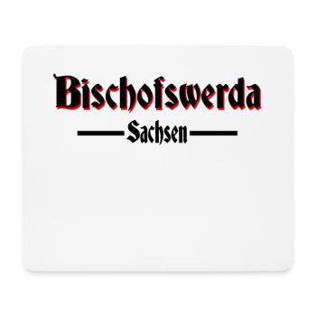 Bischofswerda - Mousepad (Querformat) - Weiß - Vorne